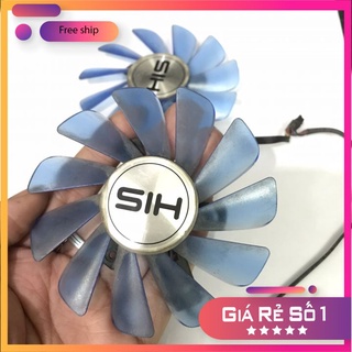 Quạt tản nhiệt VGA HIS fan zin hàng tháo vga