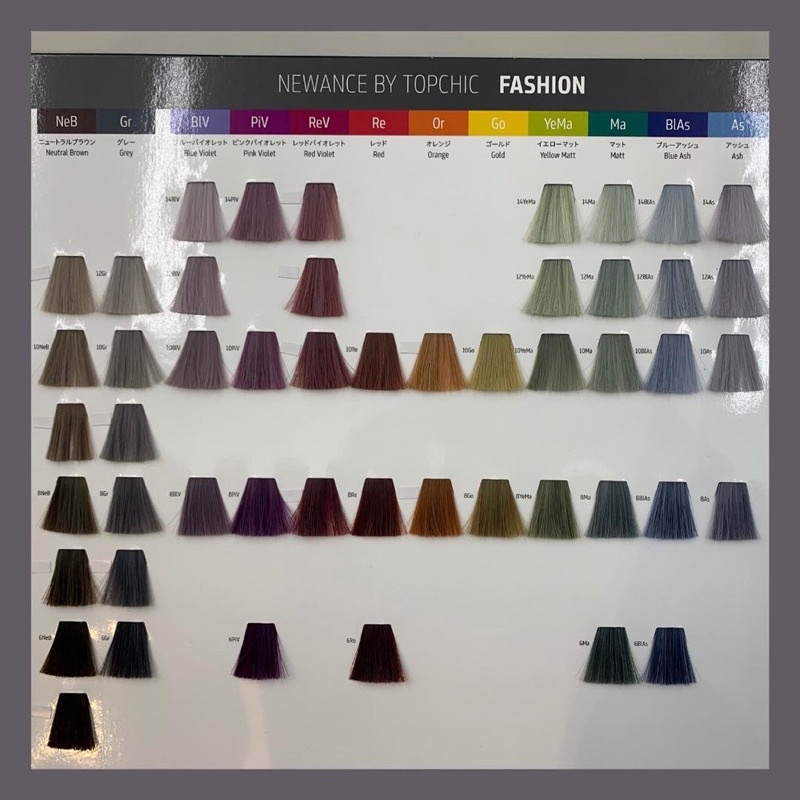 Màu nhuộm phủ bạc thời trang Goldwell NEWANCE by TOPCHIC 80ml