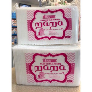Khăn vải khô đa năng mama 300 tờ