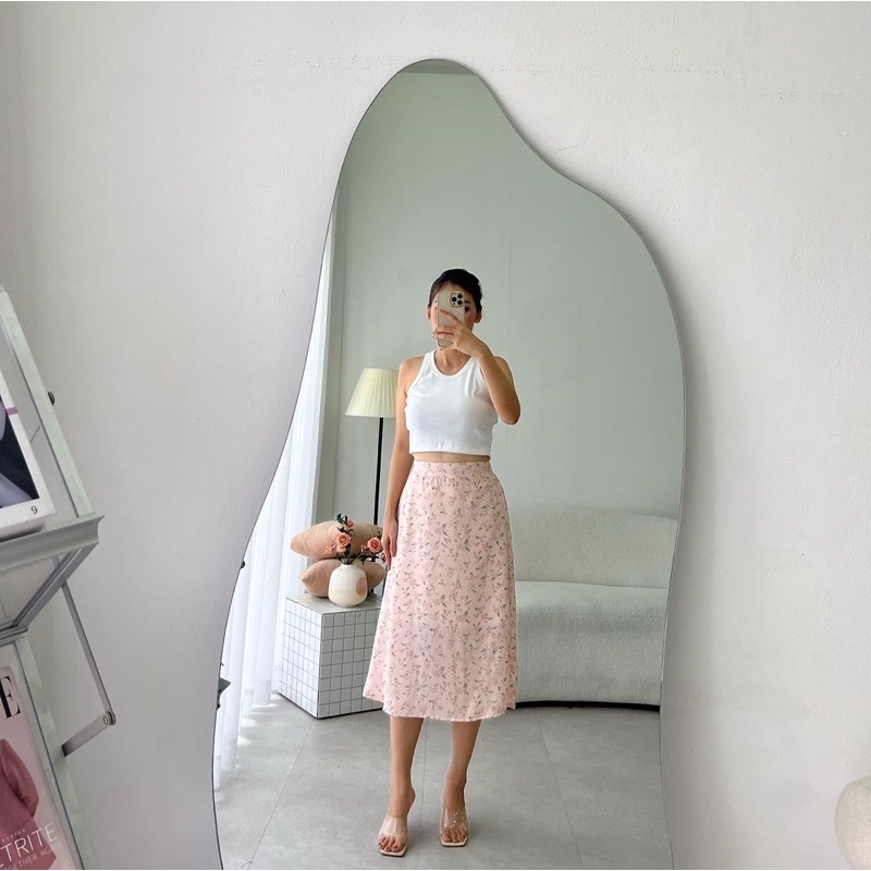 Chân váy hoa nhí vintage - Audrey studio