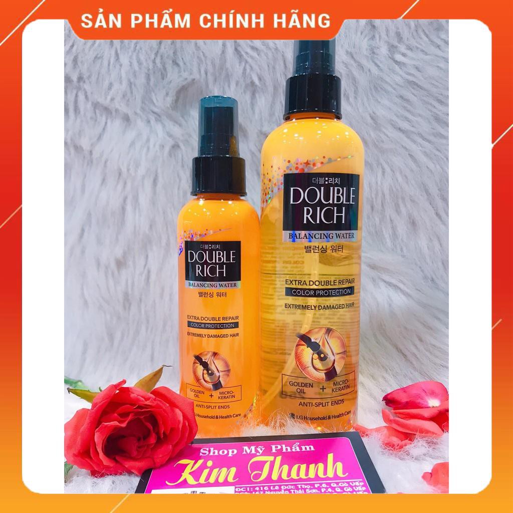 Double Rich Xịt dưỡng tóc chăm sóc tóc hư tổn ( hồng ) 250ml hương nước hoa