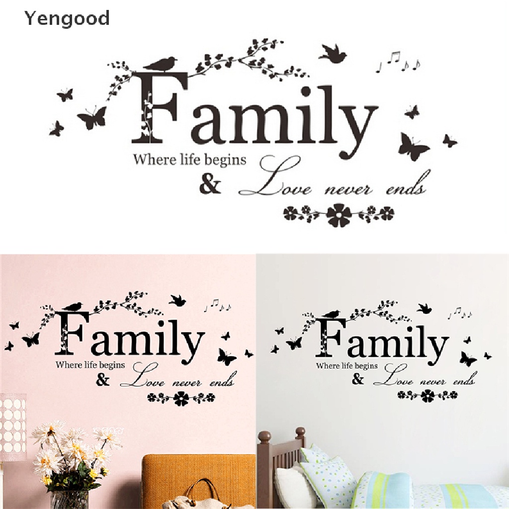 Decal Dán Tường Nội Thất Hình Gia Đình