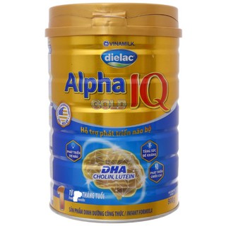 Sữa bột Dielac Alpha Gold IQ 1 lon 900g Date 6/2020
