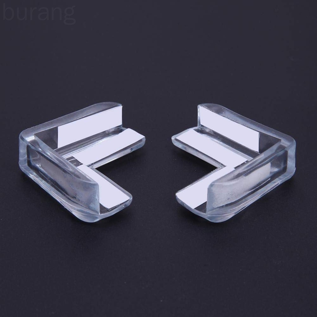 Set 4 miếng bọc cạnh bàn bằng PVC trong suốt chống va chạm bảo vệ an toàn cho bé