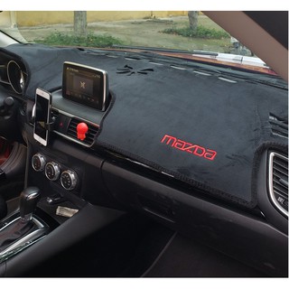 Thảm nhung chống nắng Taplo Mazda 3 2014-2019