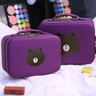 Bộ 2 Cốp Đựng Mỹ Phẩm Gấu Brow