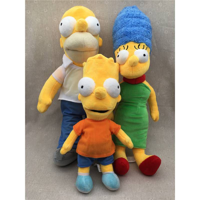 Búp Bê Nhồi Bông Hình Simpsons Đáng Yêu