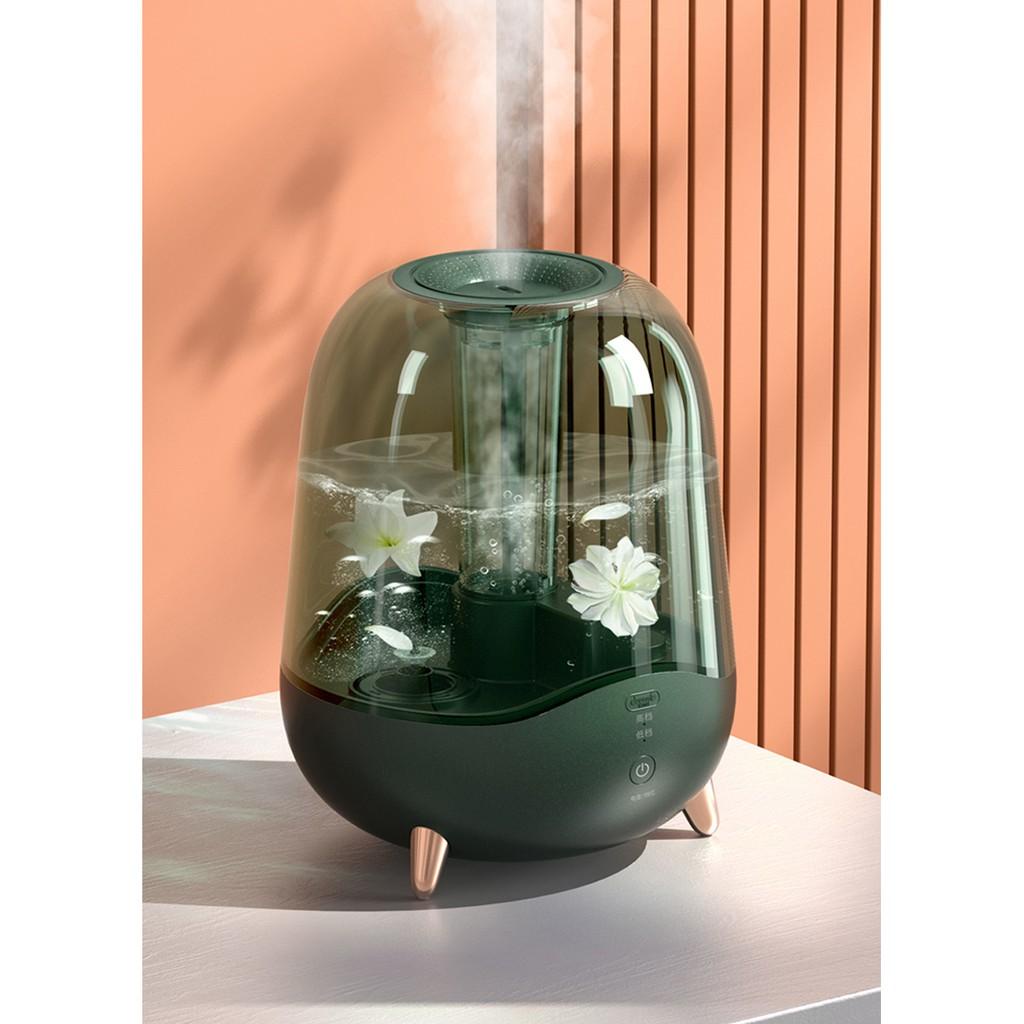 Máy tạo độ ẩm Deerma F329 công nghệ siêu âm cao cấp Màu xanh chính hãng - Minh Tín Shop
