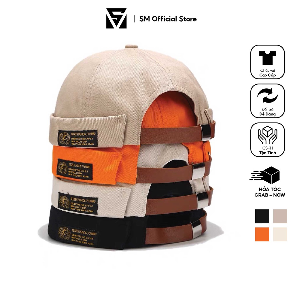 Mũ nón Miki kiểu thủy thủ không vành miki hat mũ beanie beret mũ nam nữ Gegeen Domog 3 - Soulmate Store