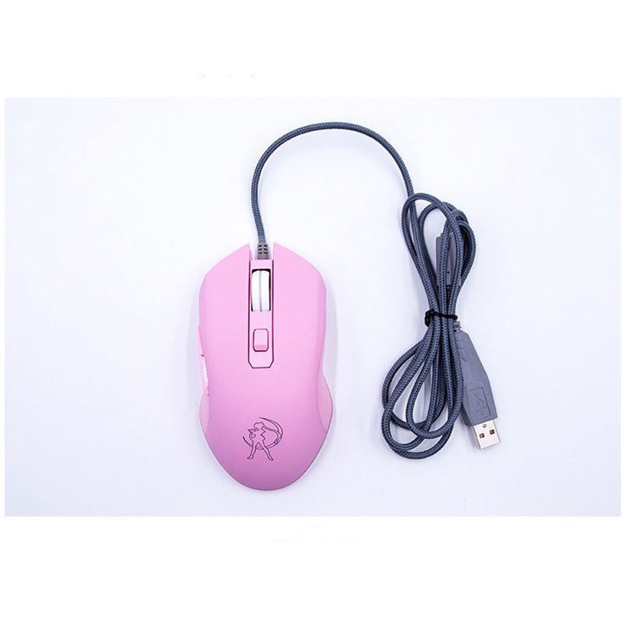 Chuột Gaming HM09 Pink LED RGB - Siêu Phẩm dành cho nữ game thủ ( BH 12 tháng ) | BigBuy360 - bigbuy360.vn