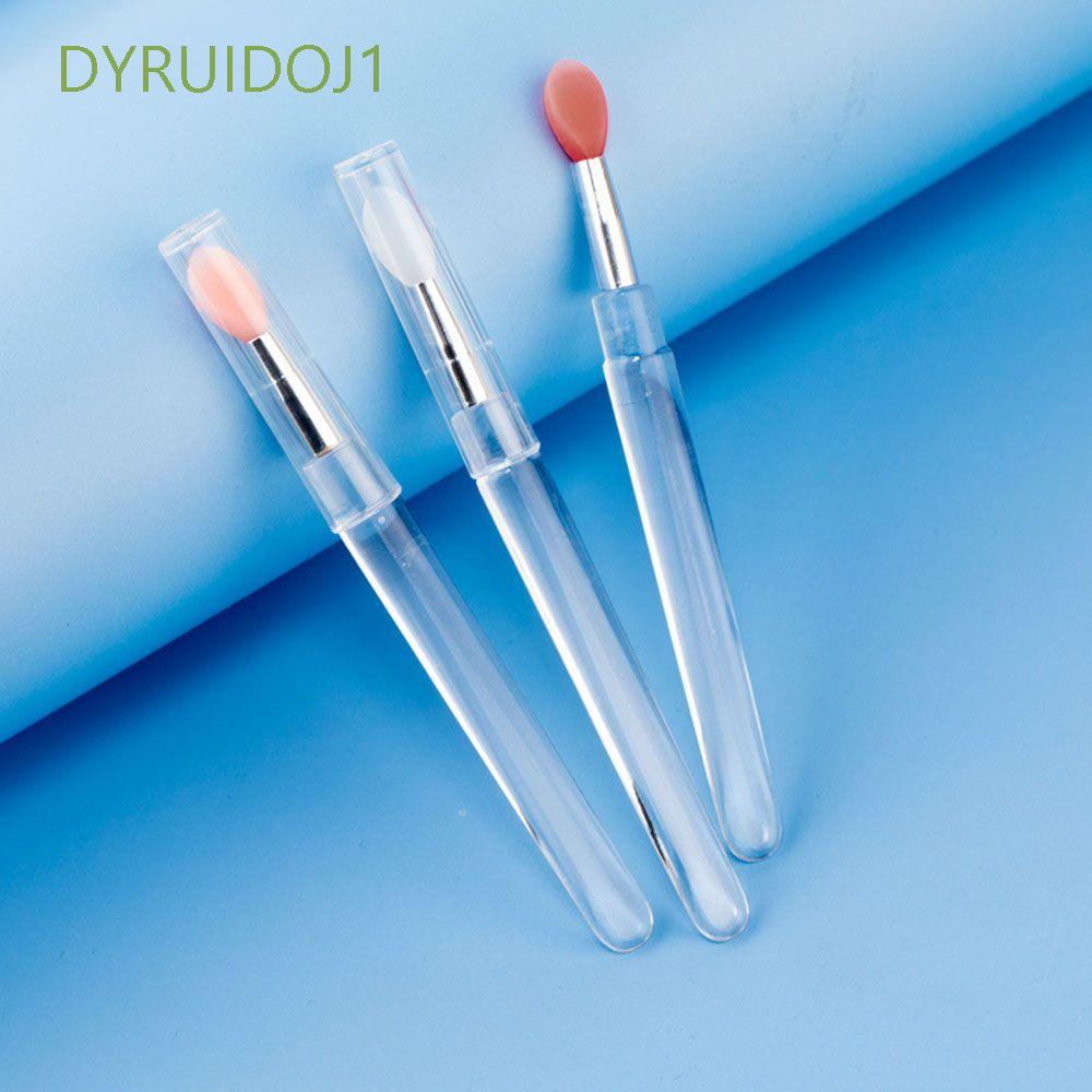 Cây cọ silicon dành cho nữ tán phấn mắt/ kem che khuyết điểm/ son môi tiện dụng