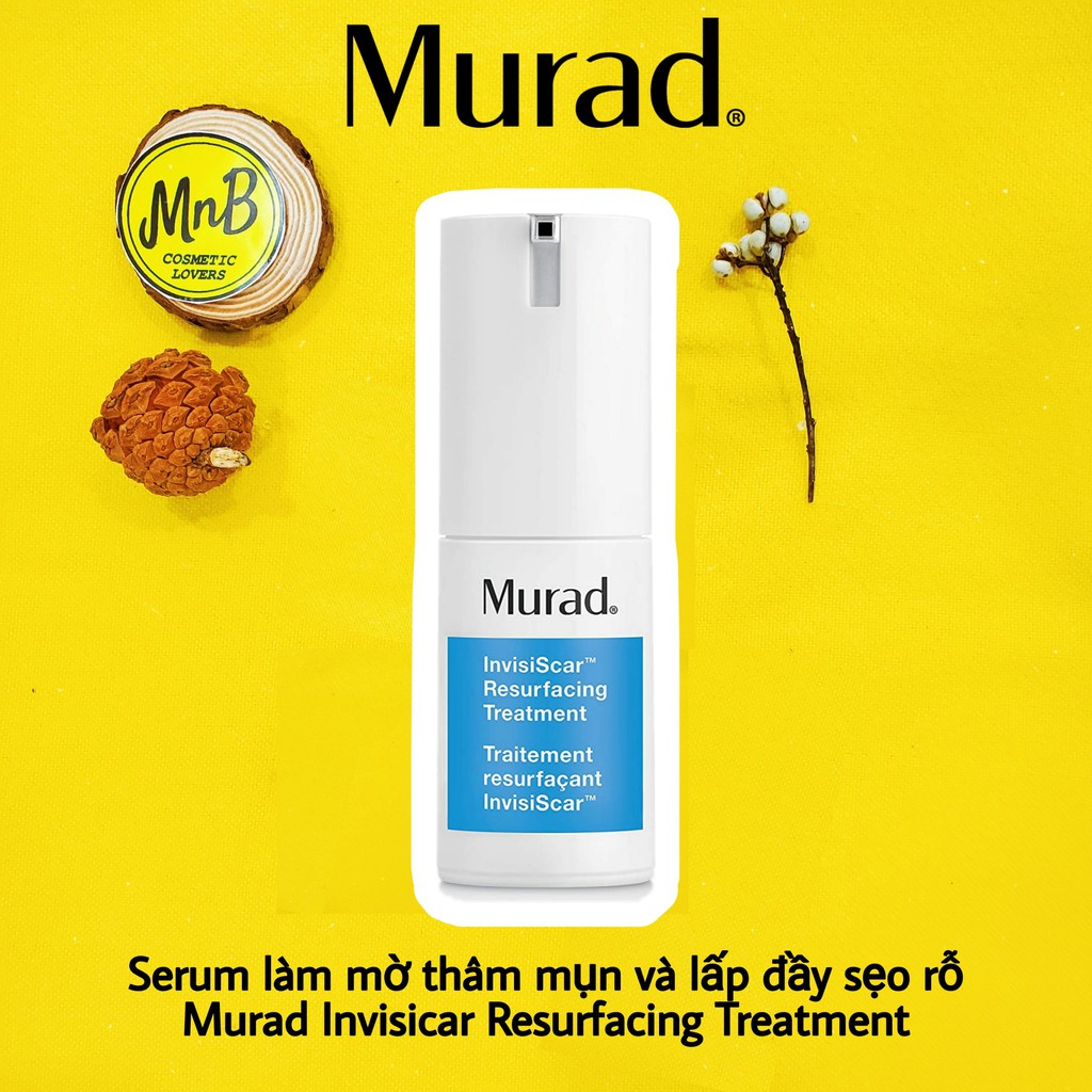 [ Hàng công ty, date xa] Serum làm mờ thâm nám và lấp đầy sẹo rỗ Murad InvisiScar Resurfacing Treatment