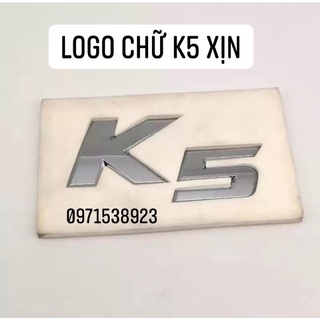 logo chữ nổi KIA K5 xịn chính hãng