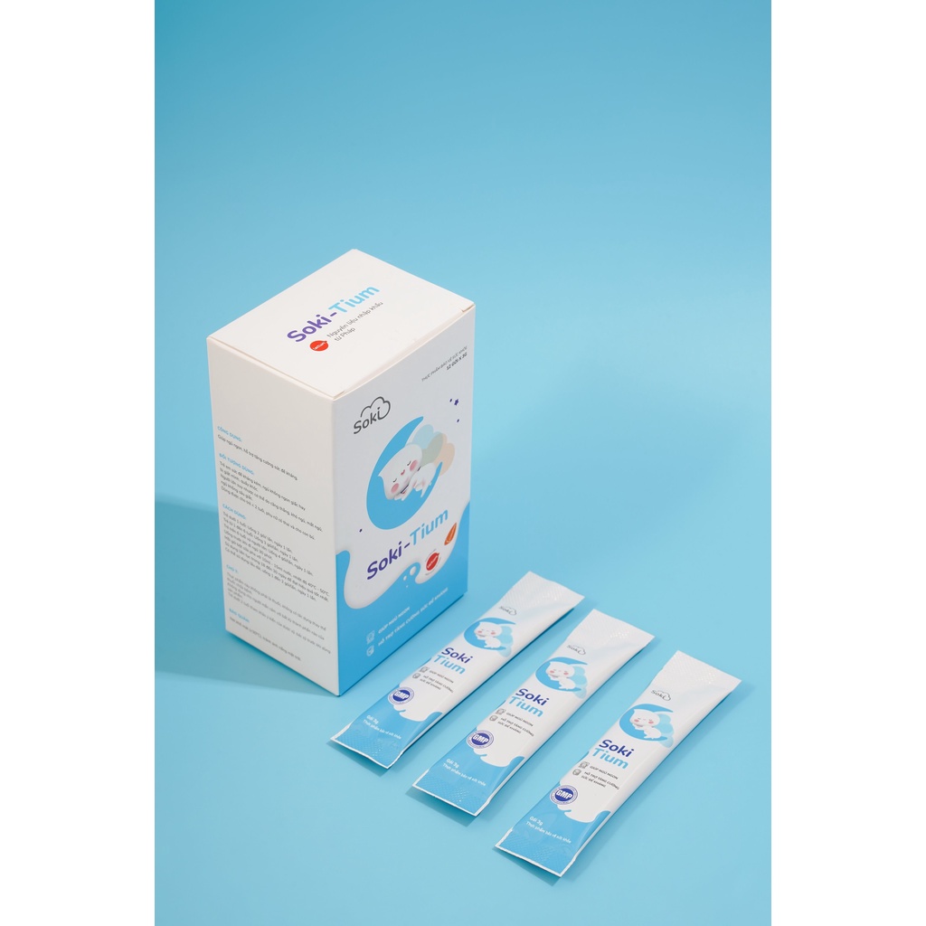 Sữa Ngủ Ngon SOKI TIUM - GIÚP BÉ NGỦ NGON HƠN, SÂU GIẤC