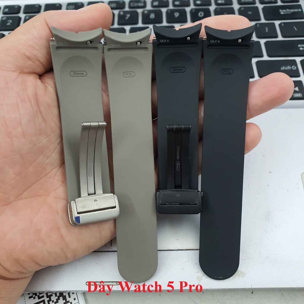 Dây Đồng Hồ Samsung Galaxy Watch 5 Pro Chính Hãng Size 20mm, Dùng Chung Watch 4, Watch 4 Classic, Watch 5, Watch 6