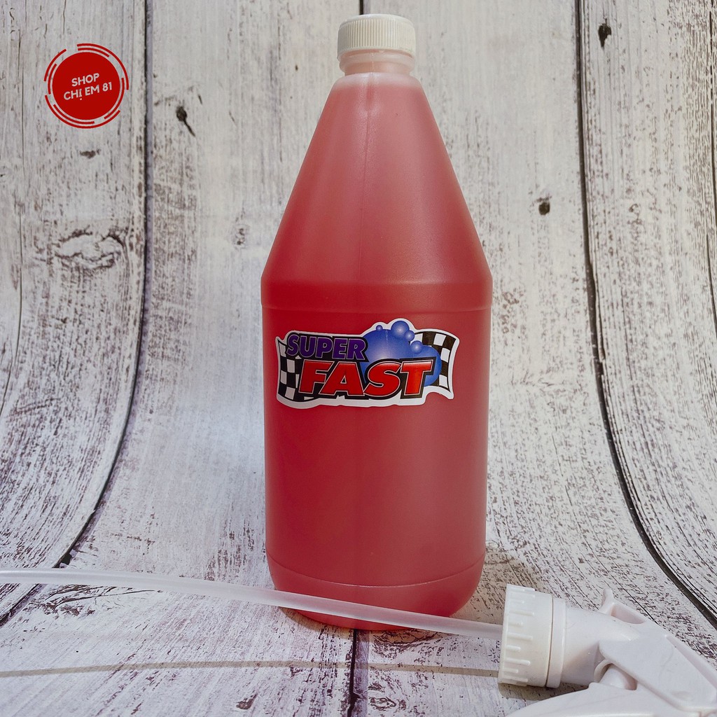 Dung dịch tẩy rửa lốc máy - Dung dịch rửa xe cực sạch SUPER FAST Thái Lan