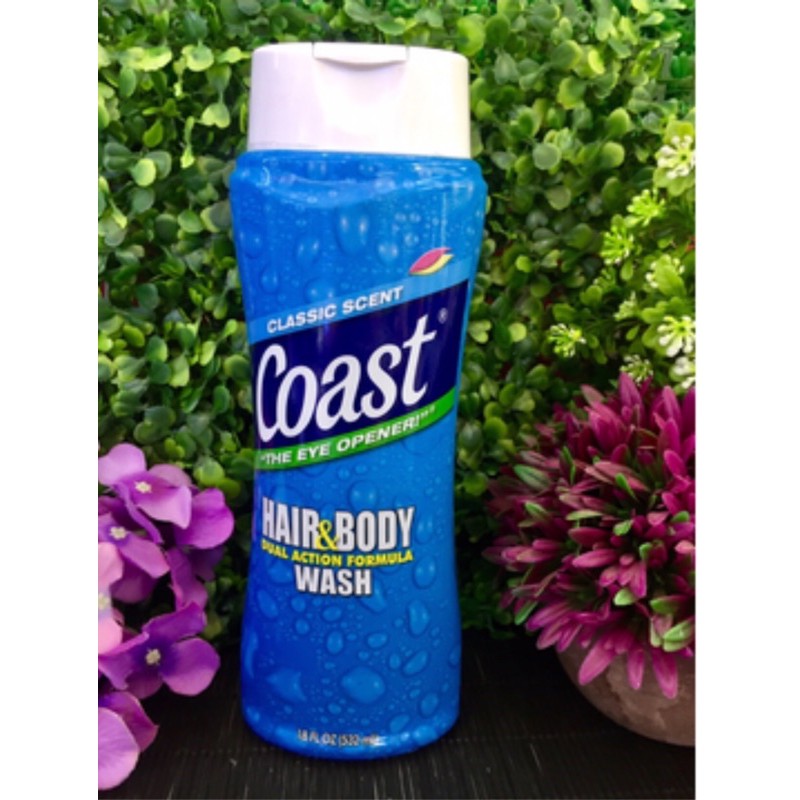 Dầu gội và tắm Coast Mỹ
