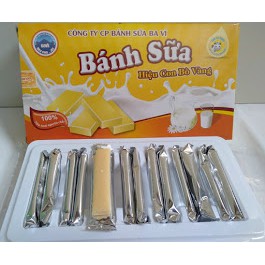 Bánh Sữa Nguyên Chất Truyền Thống Con Bò Vàng Ba Vì 170g (Hộp 14 Chiếc)