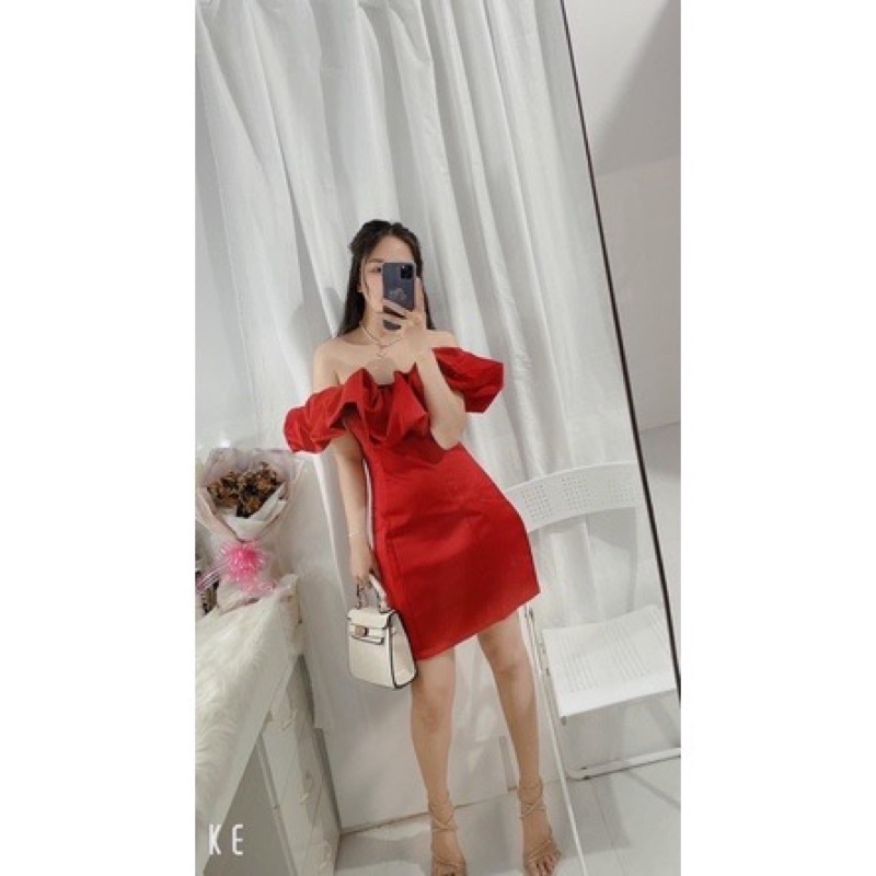 Đầm body trễ vai sang trọng (BT040)