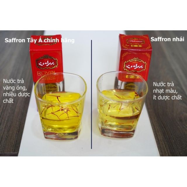Nhụy hoa nghệ tây IRAN(Mua 1gram tặng 1 bình thủy tinh_Saffron Bahraman Super Negin) | BigBuy360 - bigbuy360.vn