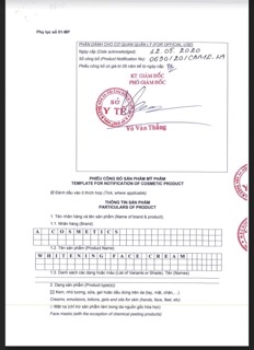 KEM FACE PHÁP ACOMETIC ( chính hãng )