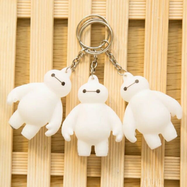 Móc khóa Baymax nhựa