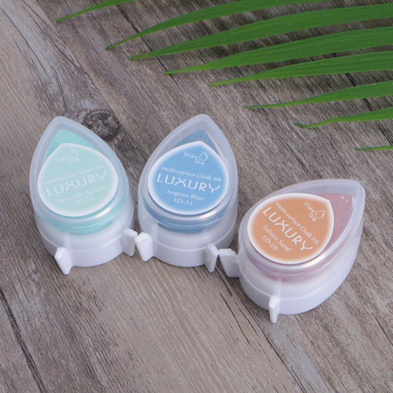 Mực In Dấu Bằng Giấy DIY Nhiều Màu Sắc Mới
