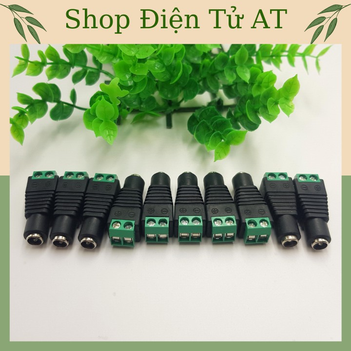 Jack Nối Nguồn Đực Cái DC5.5x2.1💦Đầu Nối Nhanh Dùng Cho Nguồn Một Chiều