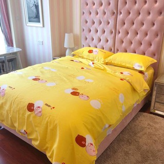 Bộ chăn ga gối poly cao cấp