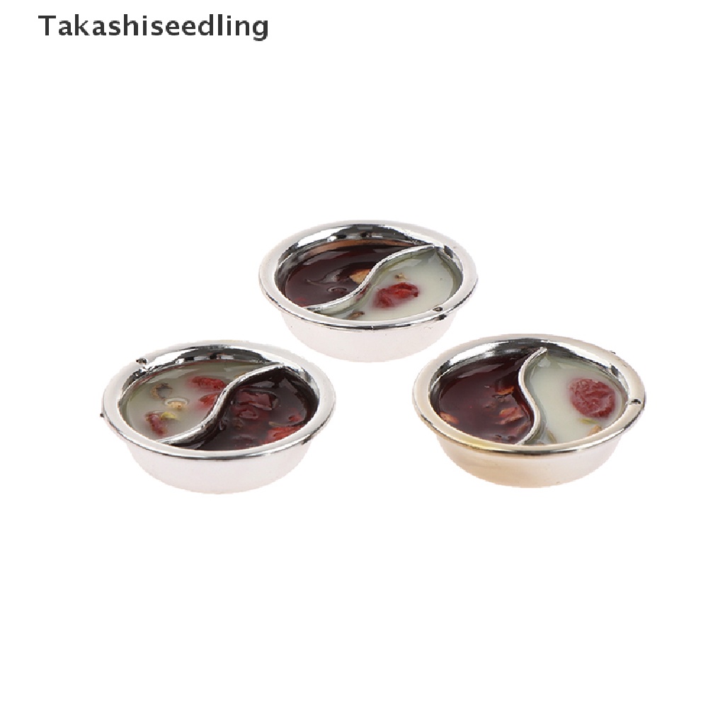 Mô Hình Nồi Lẩu 2 Trong 1 Tỉ Lệ 1 / 12 Trang Trí Nhà Búp Bê