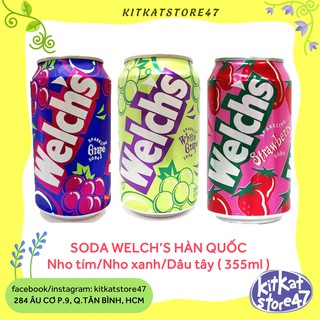 [ 3 VỊ ] SODA WELCH'S TRÁI CÂY CỦA HÀN QUỐC