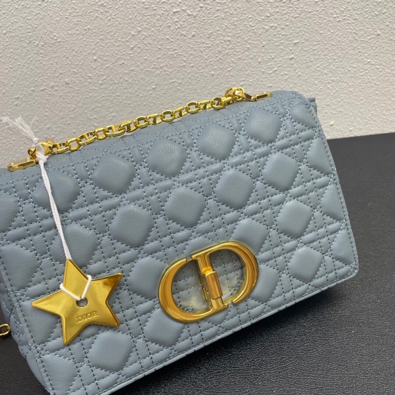 Túi đeo chéo da thật size 21cm thương hiệu Dior CD cao cấp mẫu mới