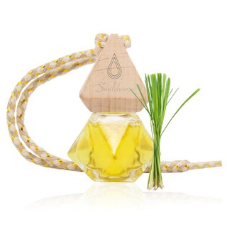 Tinh dầu treo xe Sả JaVa Smilehouse 8ml, khử mùi, giảm stress, chống say xe, an toàn, nguyên chất, cao cấp.