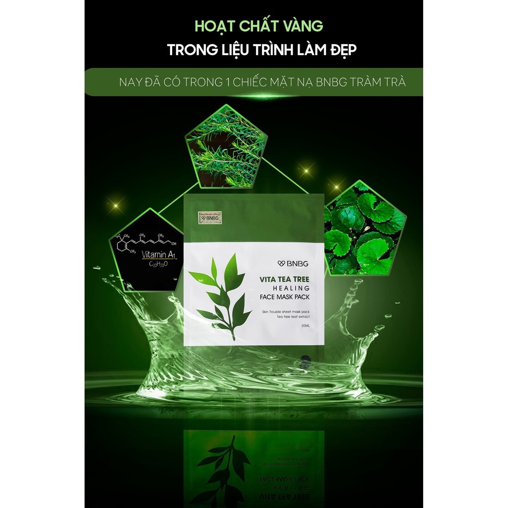 Mặt nạ BNBG Vita Genic Jelly Mask hàng nhập khẩu có tem phụ