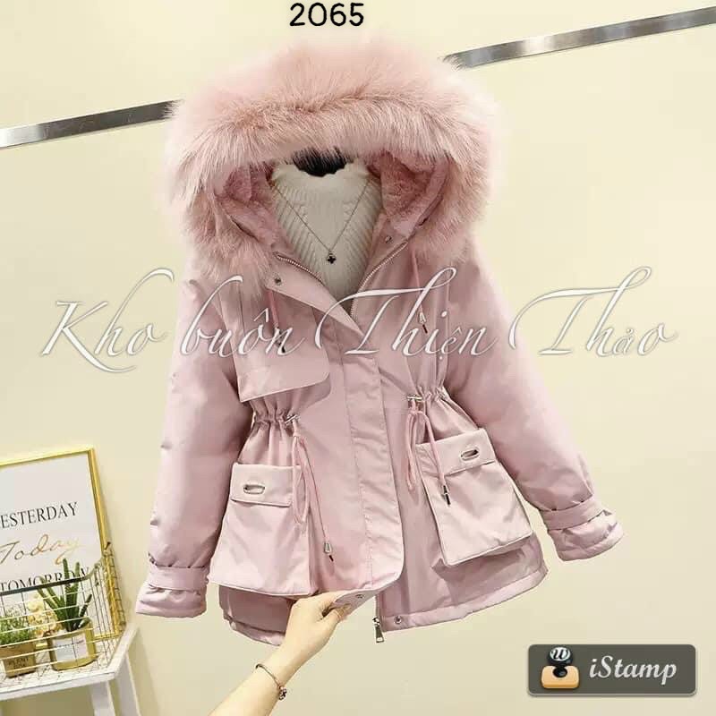 Áo parka lót lông Quảng Châu siêu đẹp- Hàng loại 1, bao đẹp