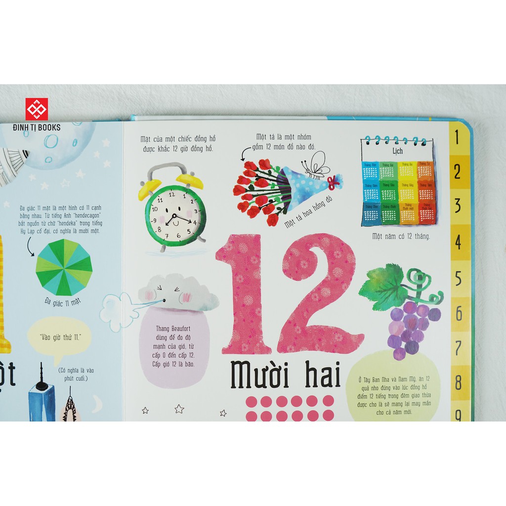 SÁCH - Big Book of numbers - Cuốn sách khổng lồ về các con số