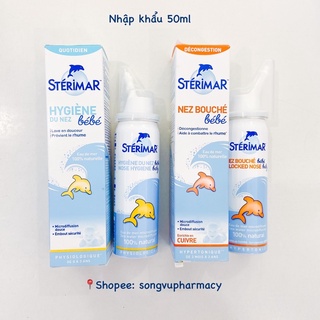 Xịt Mũi Muối Biển Sterimar Dành Cho Trẻ Em 50ml
