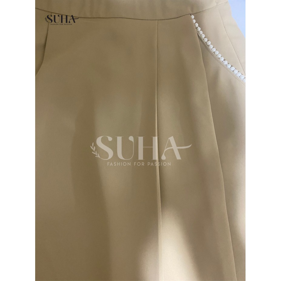 Set sơ mi chân váy dài cho giáo viên, công sở SV002