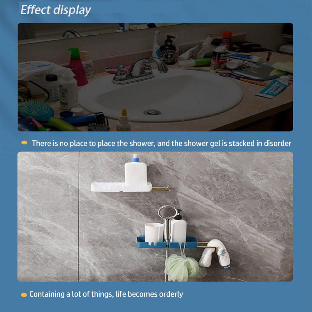 Giá Đựng Đồ Gắn Tường Không Đục Lỗ Chịu Tải Mạnh