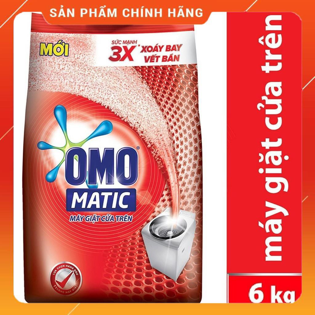 BỘT GIẶT OMO MATIC 6KG  FREE SHIP