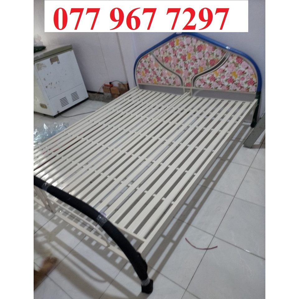 giường đơn giường sắt 80cm 1m 1m2 1m4 1m6 1m8 hình ảnh thực tế giá rẻ