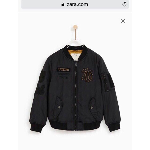 Áo phao bomber bé trai Zara cực đẹp