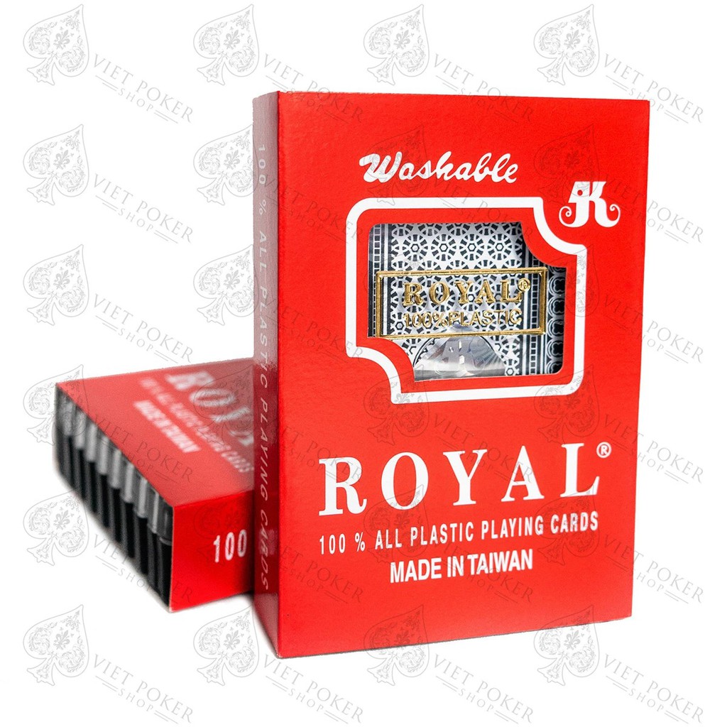 Bài nhựa cao cấp ROYAL 100% PLASTIC