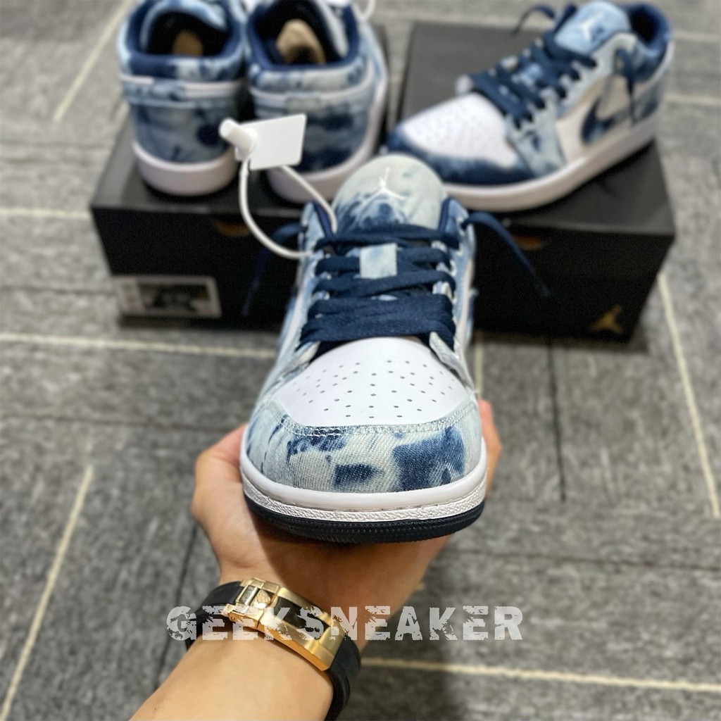 [GeekSneaker] Giày Jordan 1 Low Denim | BigBuy360 - bigbuy360.vn