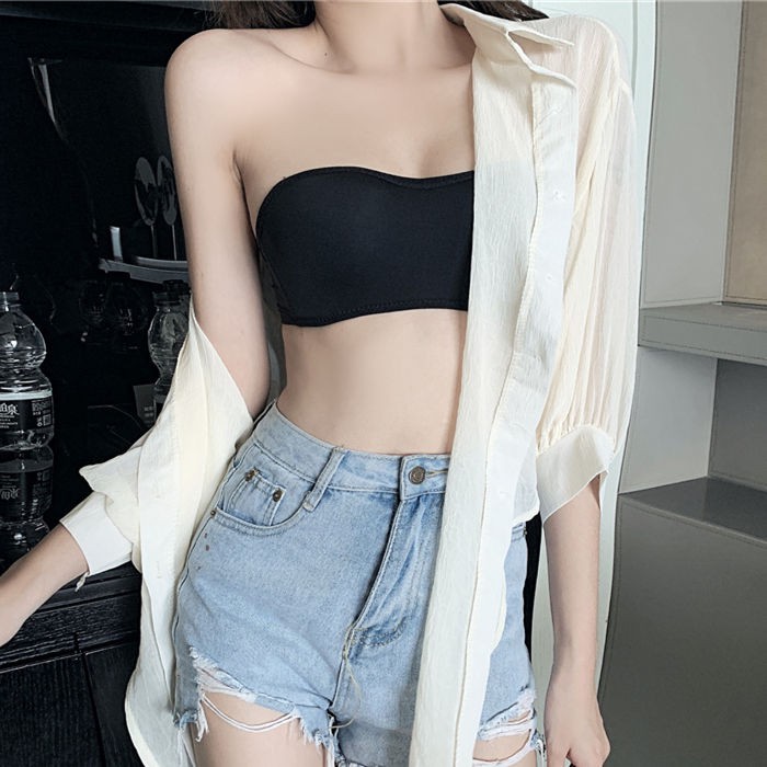 Áo Ngực Không Dây Tàng Hình Phong Cách Hàn Quốc Thời Trang Mùa Hè Cho Nữ | BigBuy360 - bigbuy360.vn