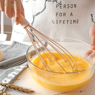Dụng Cụ Đánh Trứng / Khuấy Bột Bằng Silicone Nhiều Màu Tùy Chọn Tiện Dụng Cho Nhà Bếp