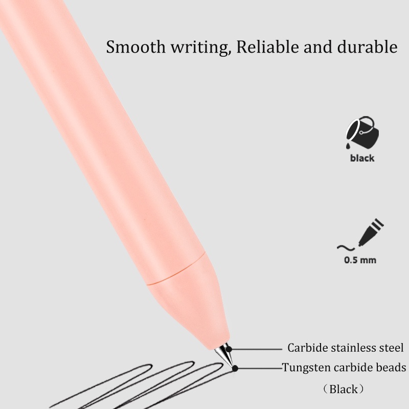 Bút Bi Mực Đen Ngòi 0.5MM / 5Mm NS572