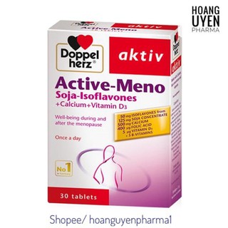 [Nhập Khẩu] Doppel Herz Active Meno - cân bằng nội tiết tố nữ - Hộp 30 viên