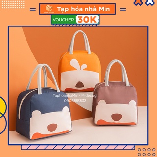 Túi giữ nhiệt đựng hộp cơm hình gấu đáng yêu