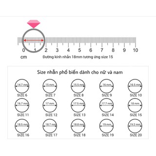 Nhẫn Bạc Nữ Wacy Vòng Đá